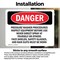 Signmission Pressure Washer Procedures Inspect Equipment, 14 in W x Rectangle, Vinyl Decal OS-2PACK-DS-D-1014-L-2443 - alternate 6